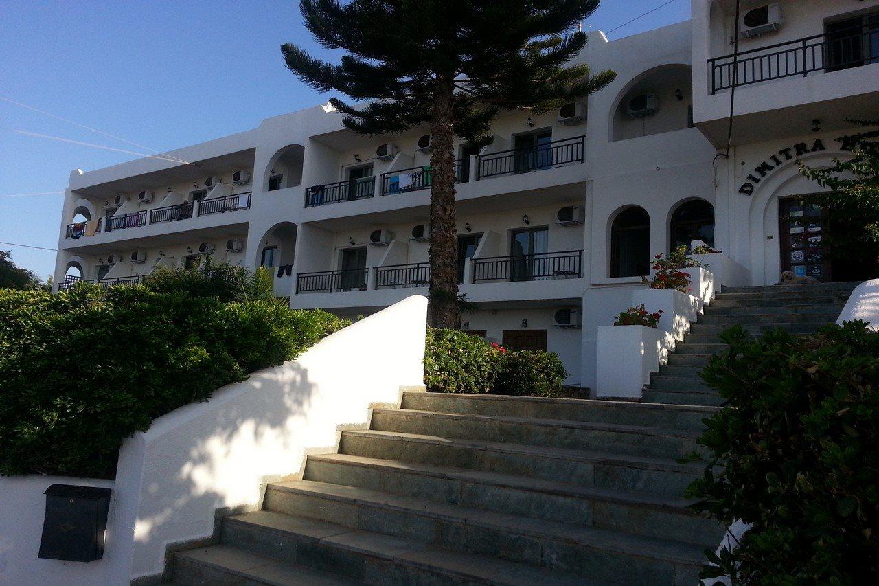 Dimitra Hotel ヘルソニソス エクステリア 写真
