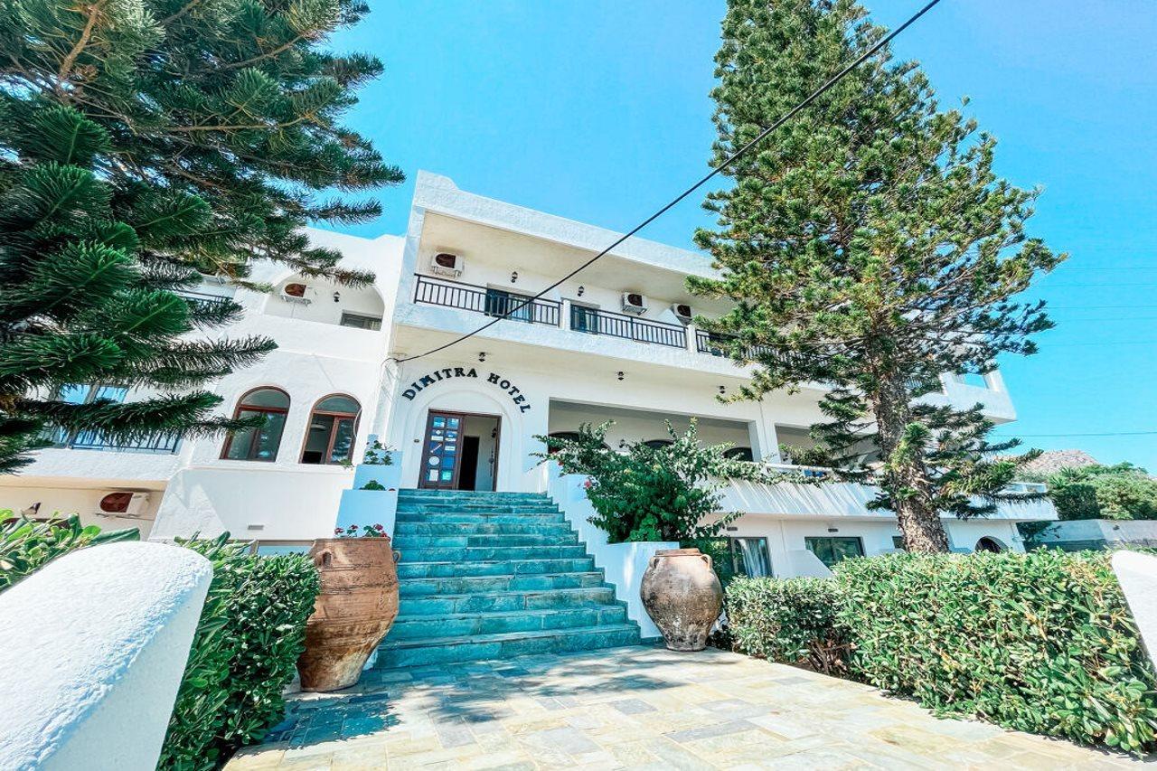 Dimitra Hotel ヘルソニソス エクステリア 写真