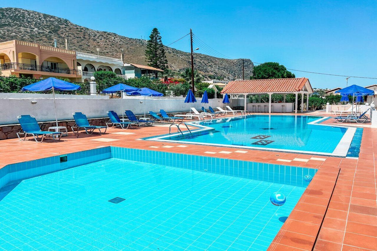 Dimitra Hotel ヘルソニソス エクステリア 写真